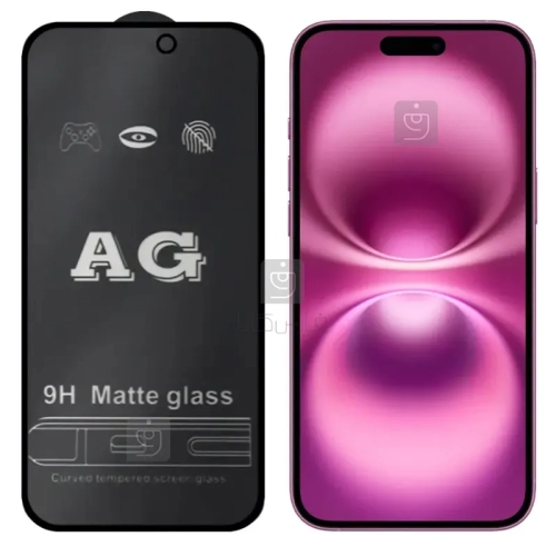 گلس تمام صفحه مات AG گوشی آیفون 16