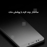 گلس تمام صفحه مات AG گوشی سامسونگ S25 Ultra