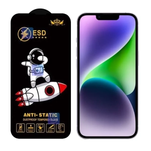 گلس آنتی استاتیک Space Man ESD گوشی آیفون 14 پلاس