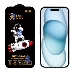 گلس آنتی استاتیک Space Man ESD گوشی آیفون 15