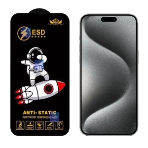 گلس آنتی استاتیک Space Man ESD گوشی آیفون 15 پرو
