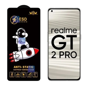 گلس آنتی استاتیک Space Man ESD گوشی ریلمی GT2 Pro