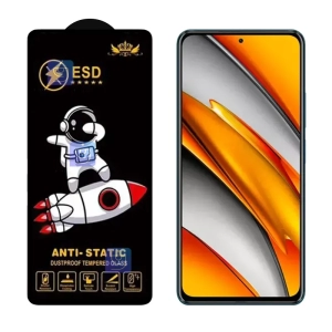 گلس آنتی استاتیک Space Man ESD گوشی شیائومی پوکو F3