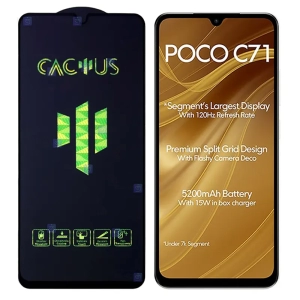 گلس کاکتوس تمام صفحه گوشی Poco C71