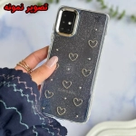 قاب دخترانه اکلیلی قلب برجسته گوشی آیفون 15 پرو مکس