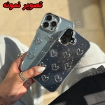 قاب دخترانه اکلیلی قلب برجسته گوشی آیفون 15 پرو مکس
