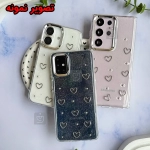 قاب دخترانه اکلیلی قلب برجسته گوشی آیفون 15 پرو مکس