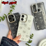 قاب دخترانه اکلیلی قلب برجسته گوشی آیفون 15 پرو مکس