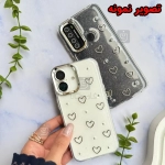 قاب دخترانه اکلیلی قلب برجسته گوشی آیفون 15 پرو مکس