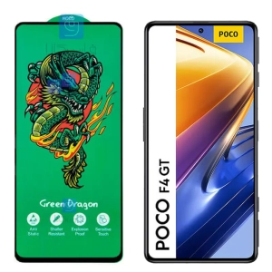 گلس تمام صفحه HORO Green Dragon گوشی شیائومی Poco F4 GT