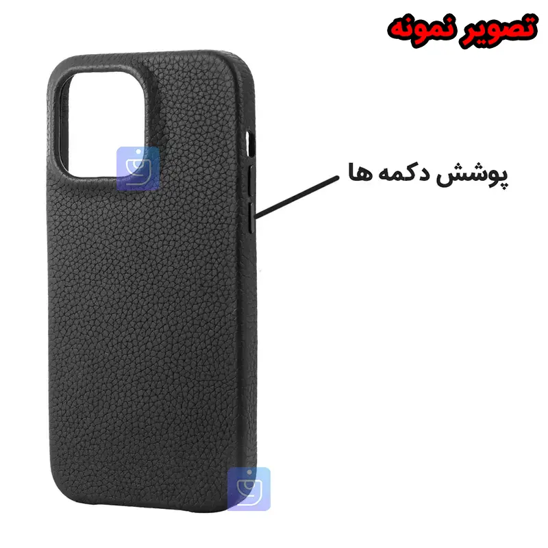 قاب طرح چرم گوشی آیفون 15 leather design jelly case for apple iphone 15 4 قاب طرح چرم گوشی آیفون 15
