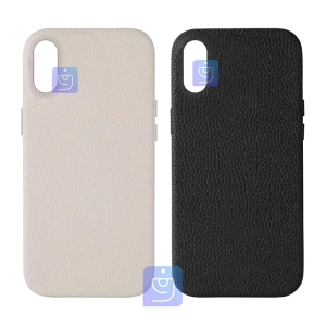 قاب طرح چرم گوشی آیفون Xs Max