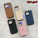 قاب طرح چرم گوشی آیفون Xs Max