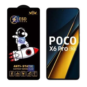 گلس آنتی استاتیک Space Man ESD گوشی شیائومی Poco X6 Pro