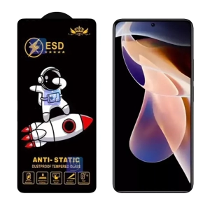 گلس آنتی استاتیک Space Man ESD گوشی شیائومی نوت 11 پرو پلاس