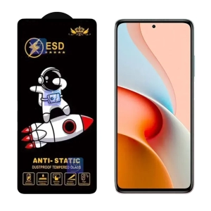 گلس آنتی استاتیک Space Man ESD گوشی شیائومی نوت 9 پرو 5G