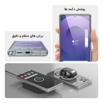 قاب مگ سیف دار اسپیگن Ultra Hybrid گوشی سامسونگ S25 Ultra
