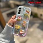 قاب فانتزی طرح برجسته پاتریک و باب اسفنجی گوشی سامسونگ A34