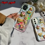 قاب فانتزی طرح برجسته پاتریک و باب اسفنجی گوشی سامسونگ A34