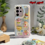 قاب فانتزی طرح برجسته پاتریک و باب اسفنجی گوشی سامسونگ A34