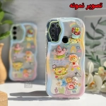 قاب فانتزی طرح برجسته پاتریک و باب اسفنجی گوشی سامسونگ A34