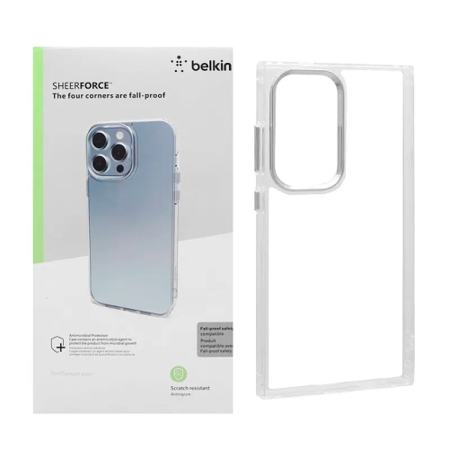 قاب شفاف پشت کریستالی Belkin گوشی سامسونگ S25 Ultra