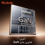 شارژر دیواری 40 وات مک دودو مدل CH-428 با کابل جمع شونده تایپ سی