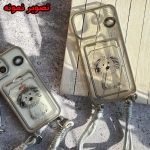 قاب فانتزی جاکارتی Cute Dog گوشی سامسونگ S23 FE به همراه بند آویز