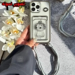 قاب فانتزی جاکارتی Cute Dog گوشی سامسونگ S23 FE به همراه بند آویز