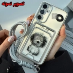 قاب فانتزی جاکارتی Cute Dog گوشی سامسونگ S23 FE به همراه بند آویز