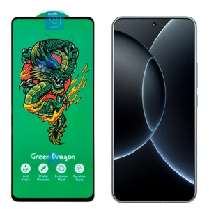 گلس تمام صفحه HORO Green Dragon گوشی شیائومی 15S Pro