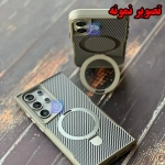 قاب کربنی رینگی مگ سیف مجیک ماسک گوشی سامسونگ S23 Ultra