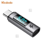 تبدیل پورت لایتنینگ به تایپ سی مک دودو مدل OT-5990 با نمایشگر دیجیتال