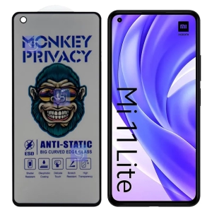 گلس پرایوسی آنتی استاتیک MonKey گوشی شیائومی Mi 11 Lite
