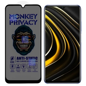 گلس پرایوسی آنتی استاتیک MonKey گوشی شیائومی Poco M3