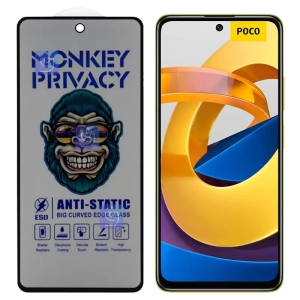 گلس پرایوسی آنتی استاتیک MonKey گوشی شیائومی Poco M4 Pro 5G