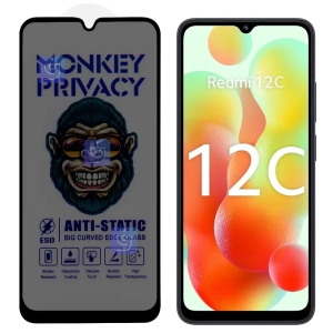 گلس پرایوسی آنتی استاتیک MonKey گوشی شیائومی ردمی 12C