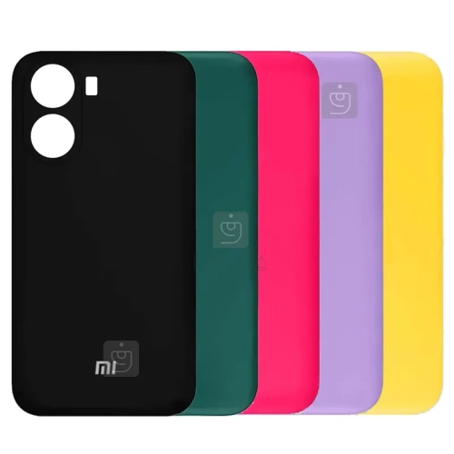 قاب سیلیکونی اصلی محافظ لنز دار شیائومی Poco X7 Pro