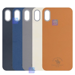 قاب طرح چرم پولو گوشی آیفون Xs Max