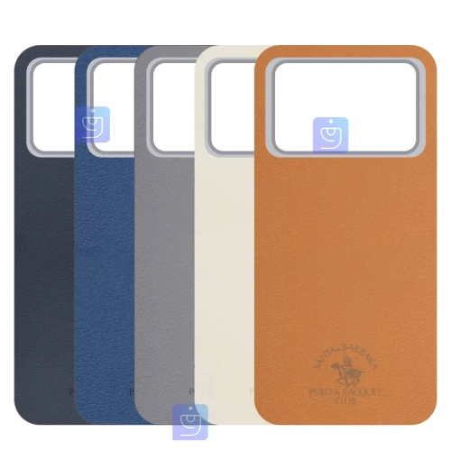 قاب طرح چرم پولو گوشی شیائومی Poco X6 Pro