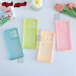 قاب ژله ای رنگی دور کریستالی Space گوشی آیفون X