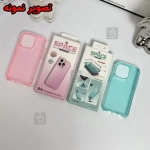 قاب ژله ای رنگی دور کریستالی Space گوشی آیفون X