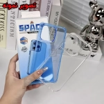 قاب ژله ای رنگی دور کریستالی Space گوشی آیفون X