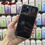 قاب ژله ای رنگی دور کریستالی Space گوشی آیفون X