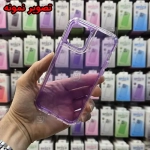 قاب ژله ای رنگی دور کریستالی Space گوشی آیفون X