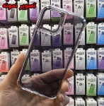 قاب ژله ای رنگی دور کریستالی Space گوشی آیفون X