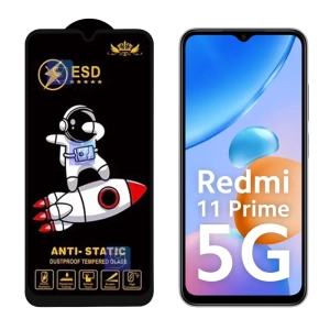 گلس آنتی استاتیک Space Man ESD گوشی شیائومی Redmi 11 Prime 5G