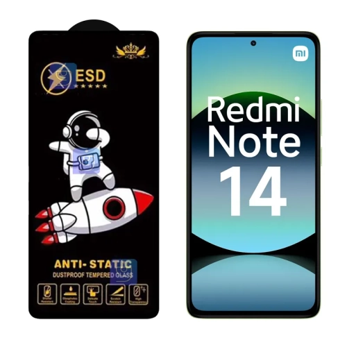 گلس آنتی استاتیک Space Man ESD گوشی شیائومی نوت 14 5G