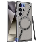 قاب مگ سیف Luxury Plating Leather گوشی سامسونگ S25 Ultra