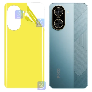 برچسب پشت نانو شفاف Xiaomi Poco C71